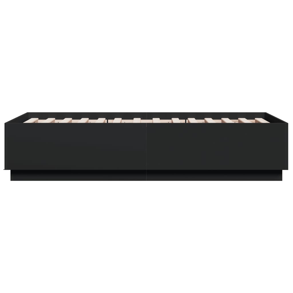 8721012273962_g_en_hd_5 vidaXL Bed Frame with LED without Mattress Black 90x190 cm - Image 7