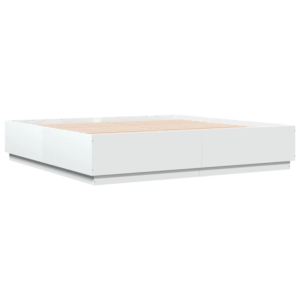 8721012274167_g_en_hd_4 vidaXL Bed Frame without Mattress White 183x203 cm King - Image 6