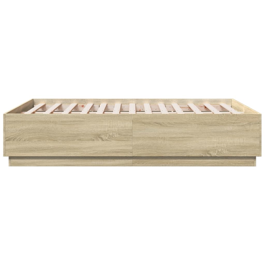 8721012274747_g_en_hd_3 vidaXL Bed Frame without Mattress Sonoma Oak 135x190 cm - Image 5