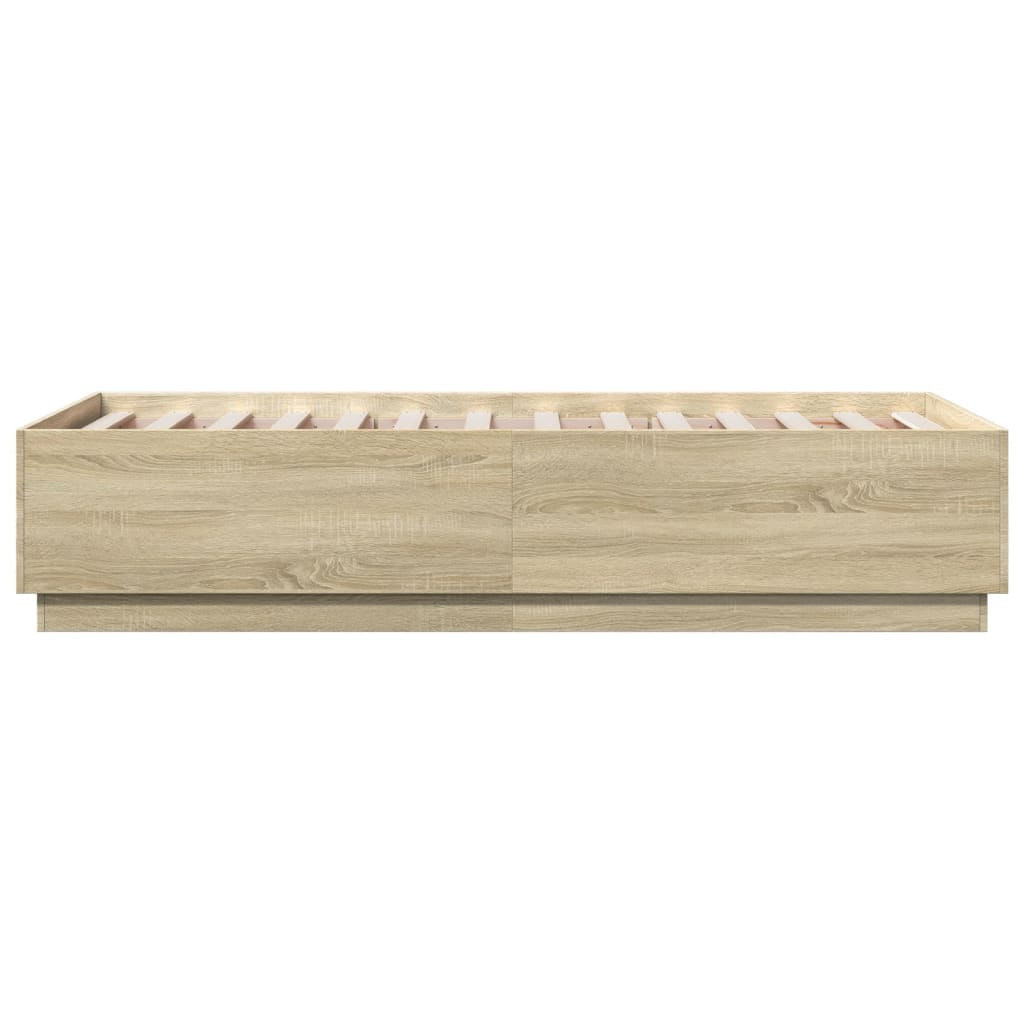 8721012274884_g_en_hd_3 vidaXL Bed Frame without Mattress Sonoma Oak 90x190 cm - Image 5