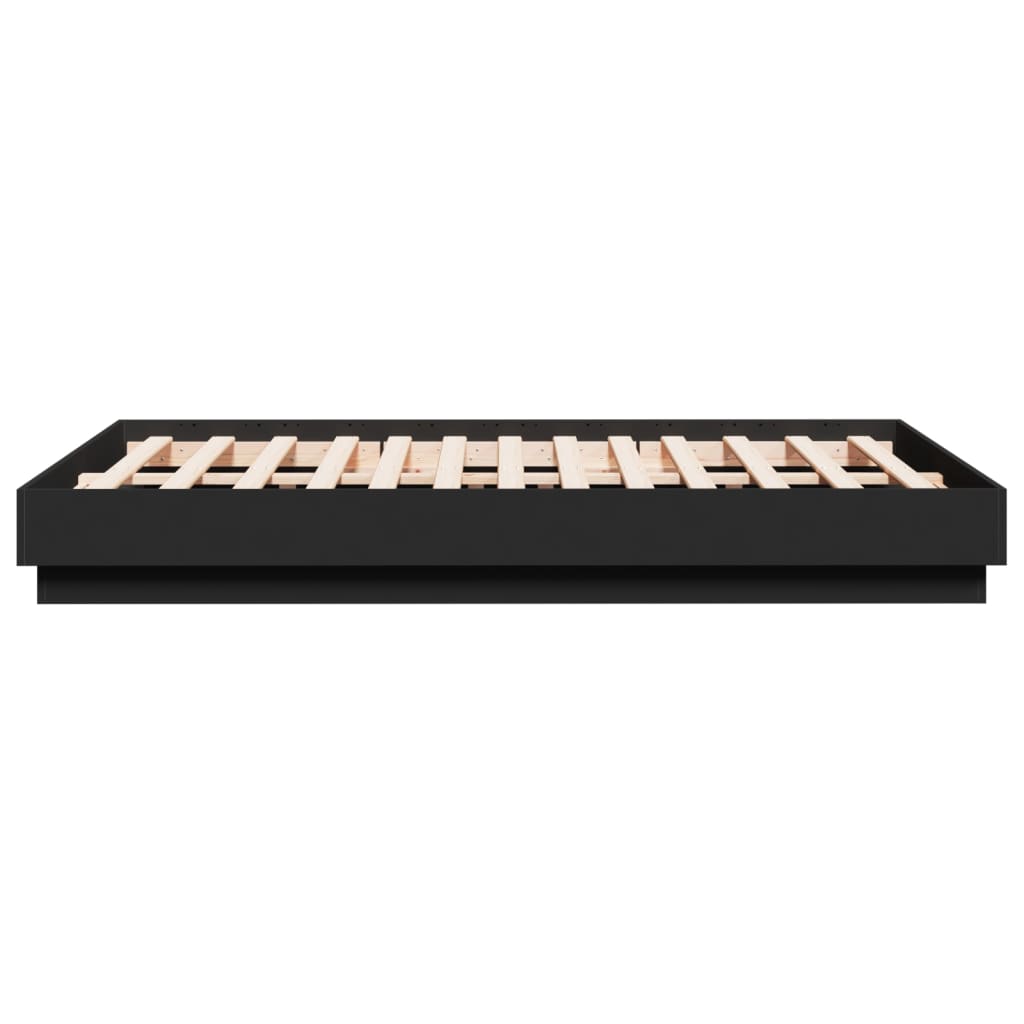 8721012275508_g_en_hd_5 vidaXL Bed Frame with LED without Mattress Black 135x190 cm - Image 7