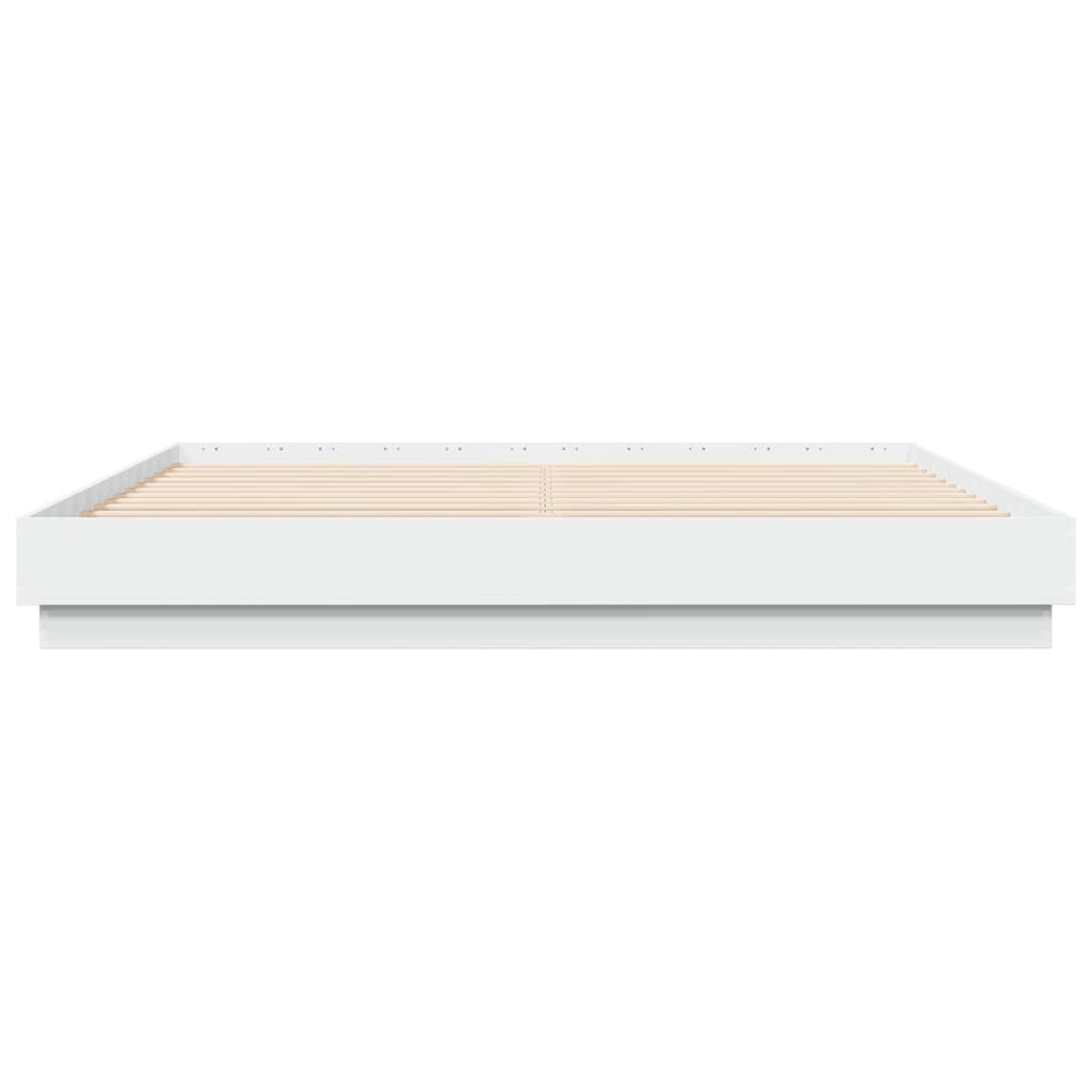 8721012275706_g_en_hd_2 vidaXL Bed Frame without Mattress White 183x203 cm King - Image 3