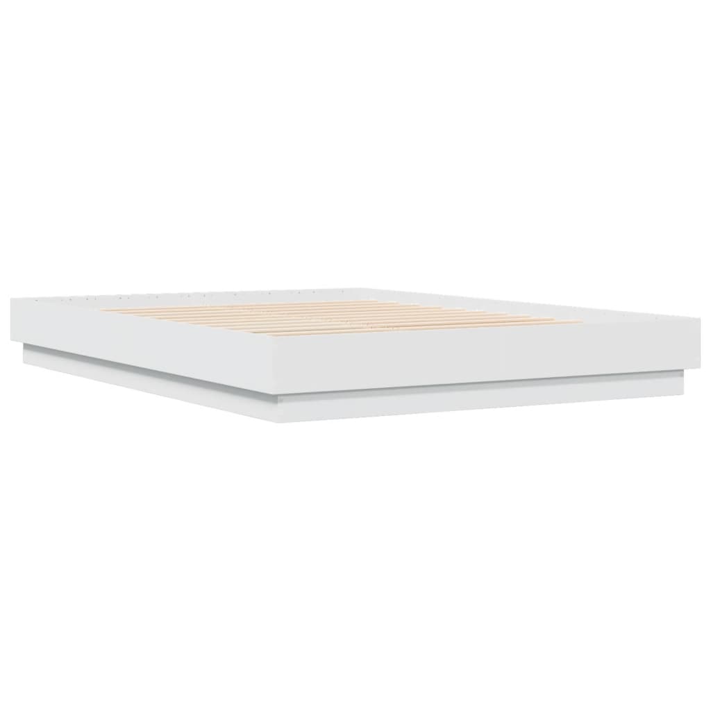 8721012275843_g_en_hd_1 vidaXL Bed Frame without Mattress White 150x200 cm - Image 3