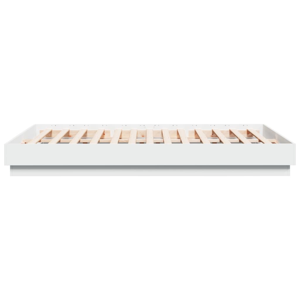 8721012275843_g_en_hd_3 vidaXL Bed Frame without Mattress White 150x200 cm - Image 5