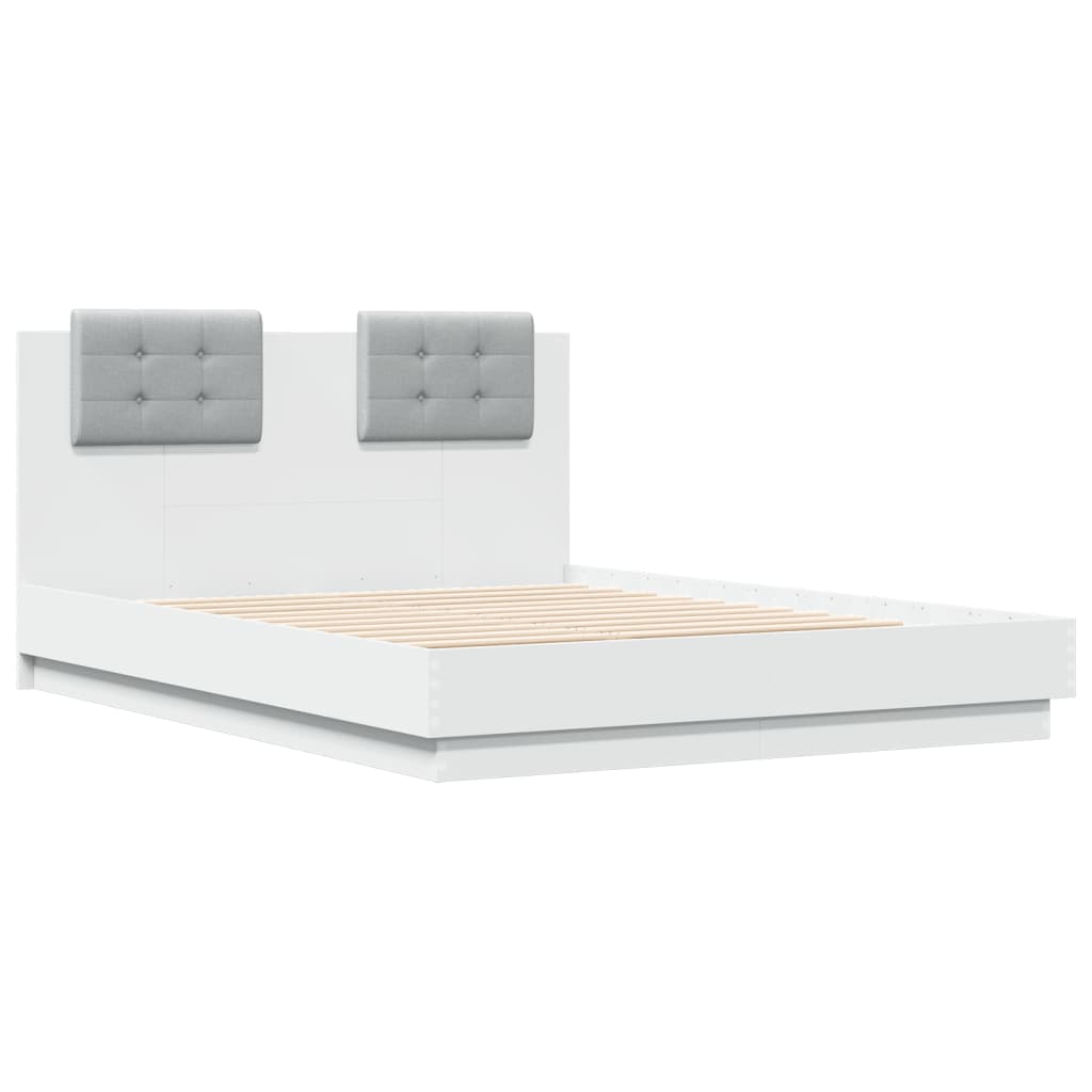 8721012276895_g_en_hd_1 vidaXL Bed Frame without Mattress White 135x190 cm - Image 3