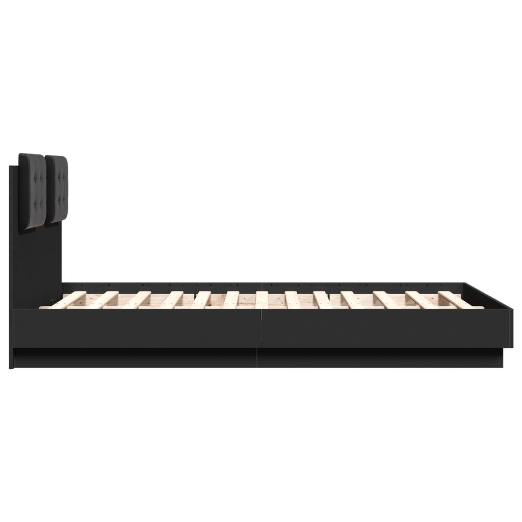 8721012276901_g_en_hd_3 vidaXL Bed Frame without Mattress Black 135x190 cm - Image 5