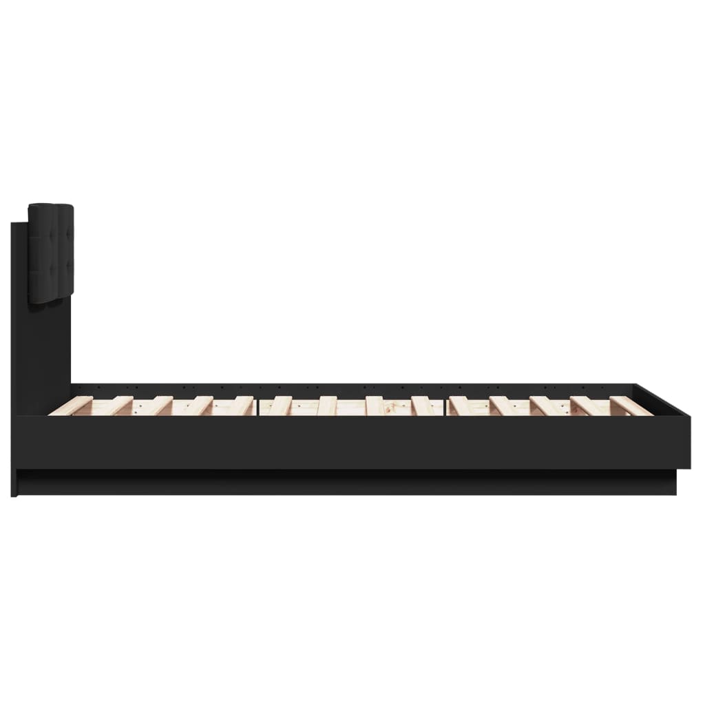 8721012277045_g_en_hd_3 vidaXL Bed Frame without Mattress Black 90x190 cm - Image 5