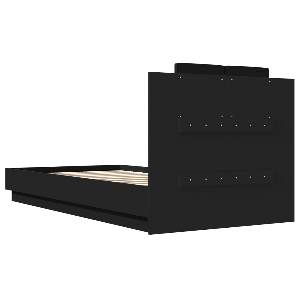 8721012277045_g_en_hd_4 vidaXL Bed Frame without Mattress Black 90x190 cm - Image 6