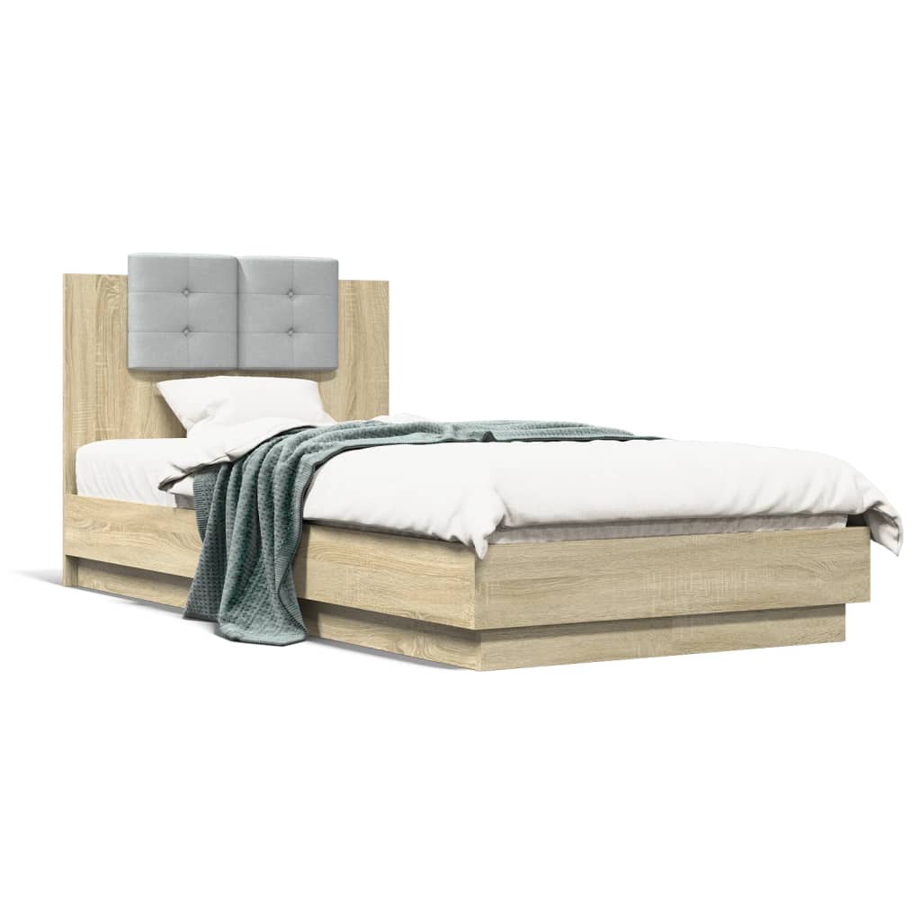 8721012277052_a_en_hd_1 vidaXL Bed Frame without Mattress Sonoma Oak 90x190 cm - Image 2