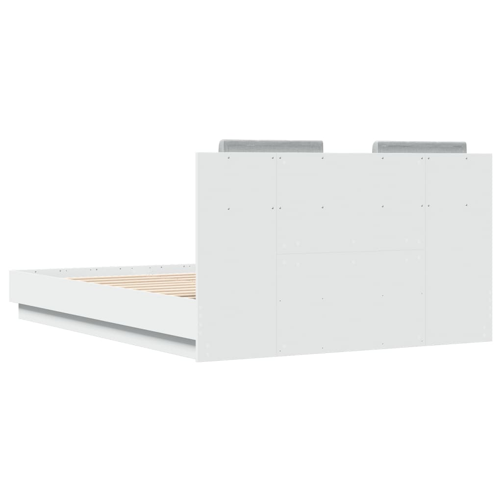 8721012277809_g_en_hd_6 vidaXL Bed Frame with LED without Mattress White 135x190 cm - Image 8