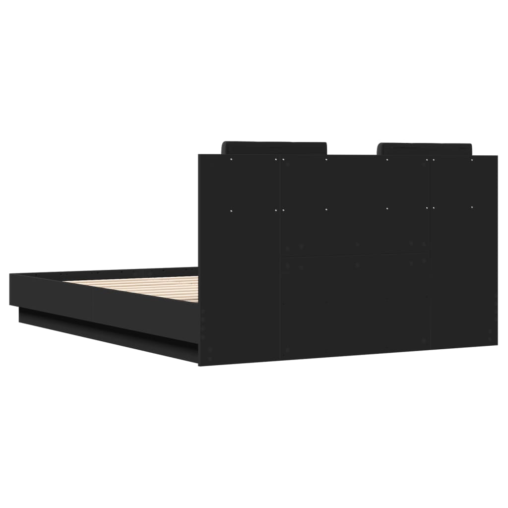 8721012277816_g_en_hd_6 vidaXL Bed Frame with LED without Mattress Black 135x190 cm - Image 8