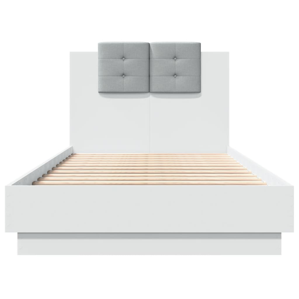 8721012277946_g_en_hd_4 vidaXL Bed Frame with LED without Mattress White 90x190 cm - Image 6