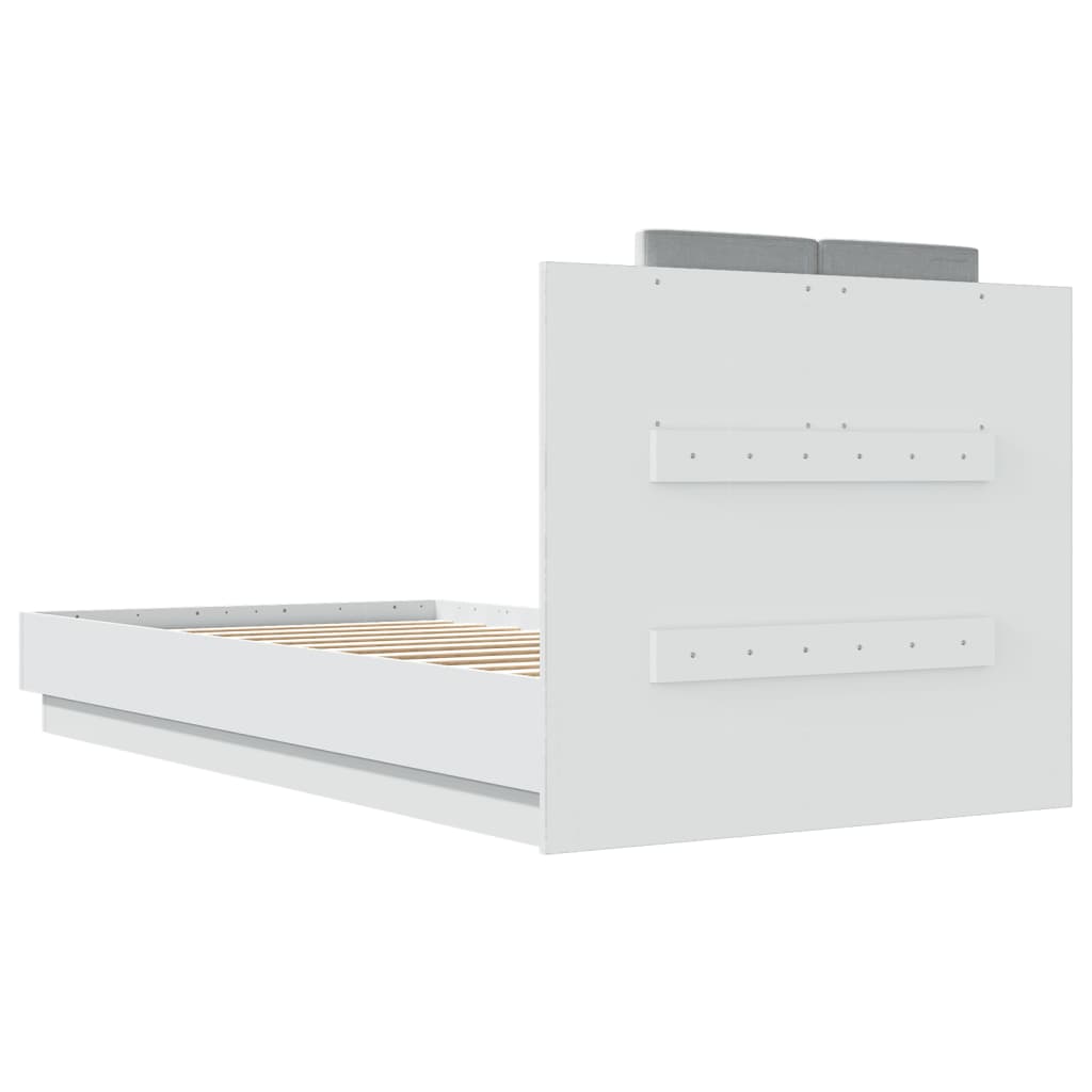 8721012277946_g_en_hd_6 vidaXL Bed Frame with LED without Mattress White 90x190 cm - Image 8