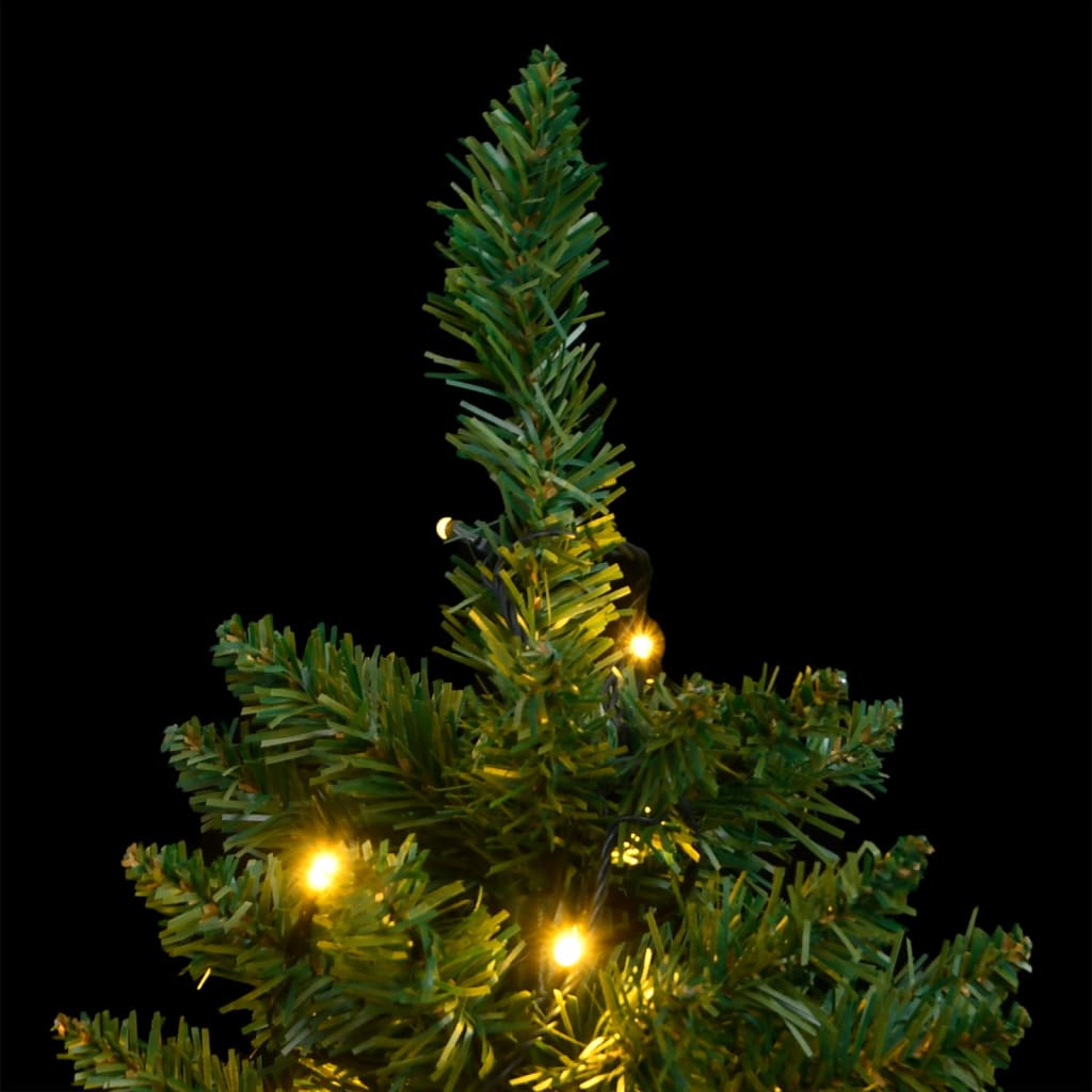 8721012278127_g_en_hd_1 vidaXL Artificial Hinged Christmas Tree 150 LEDs 120 cm - Image 2