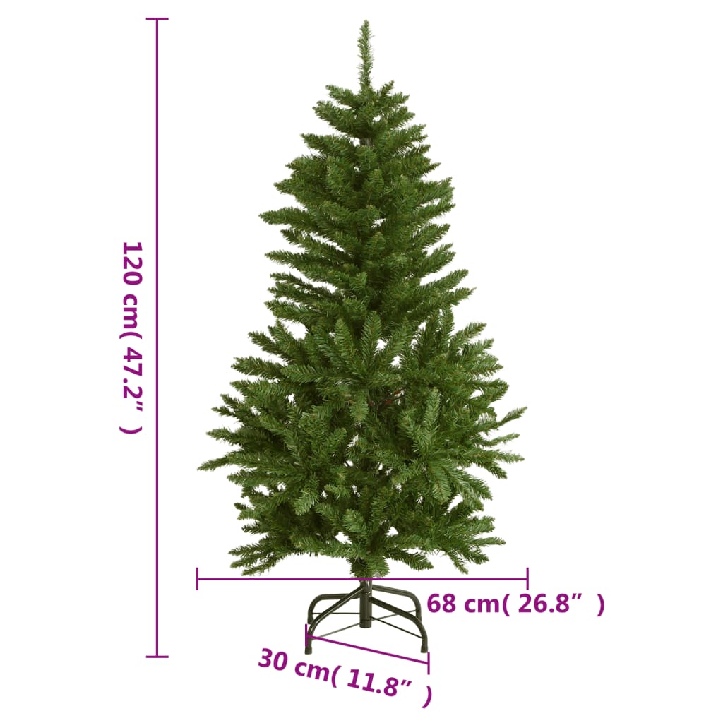 8721012278127_g_en_hd_8 vidaXL Artificial Hinged Christmas Tree 150 LEDs 120 cm - Image 9