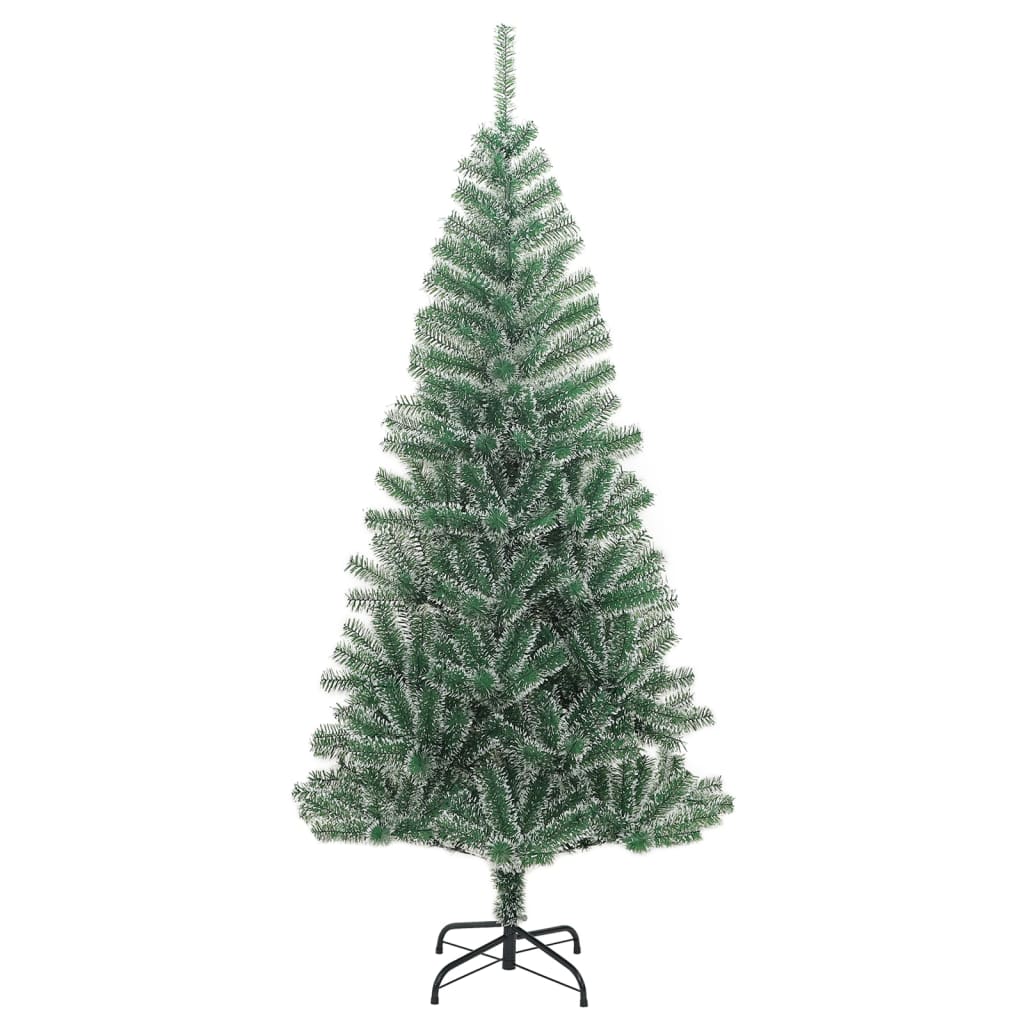 8721012278424_g_en_hd_3 vidaXL Artificial Christmas Tree 300 LEDs & Flocked Snow 180 cm - Image 4