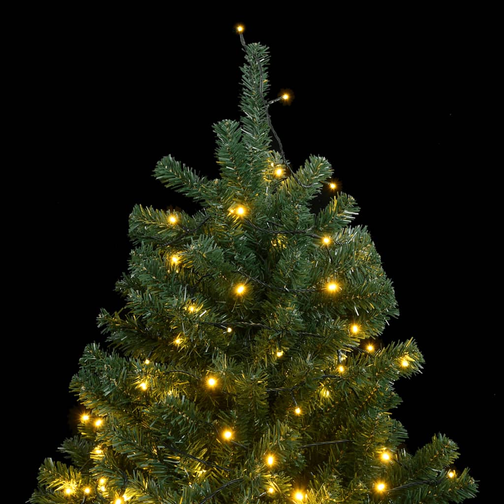 8721012278455_g_en_hd_1 vidaXL Artificial Hinged Christmas Tree 300 LEDs 180 cm - Image 2