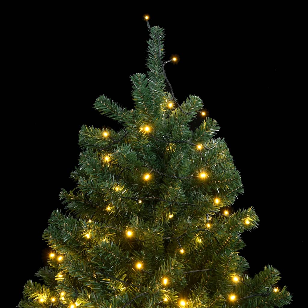 8721012278462_g_en_hd_1 vidaXL Artificial Hinged Christmas Tree 300 LEDs 210 cm - Image 2