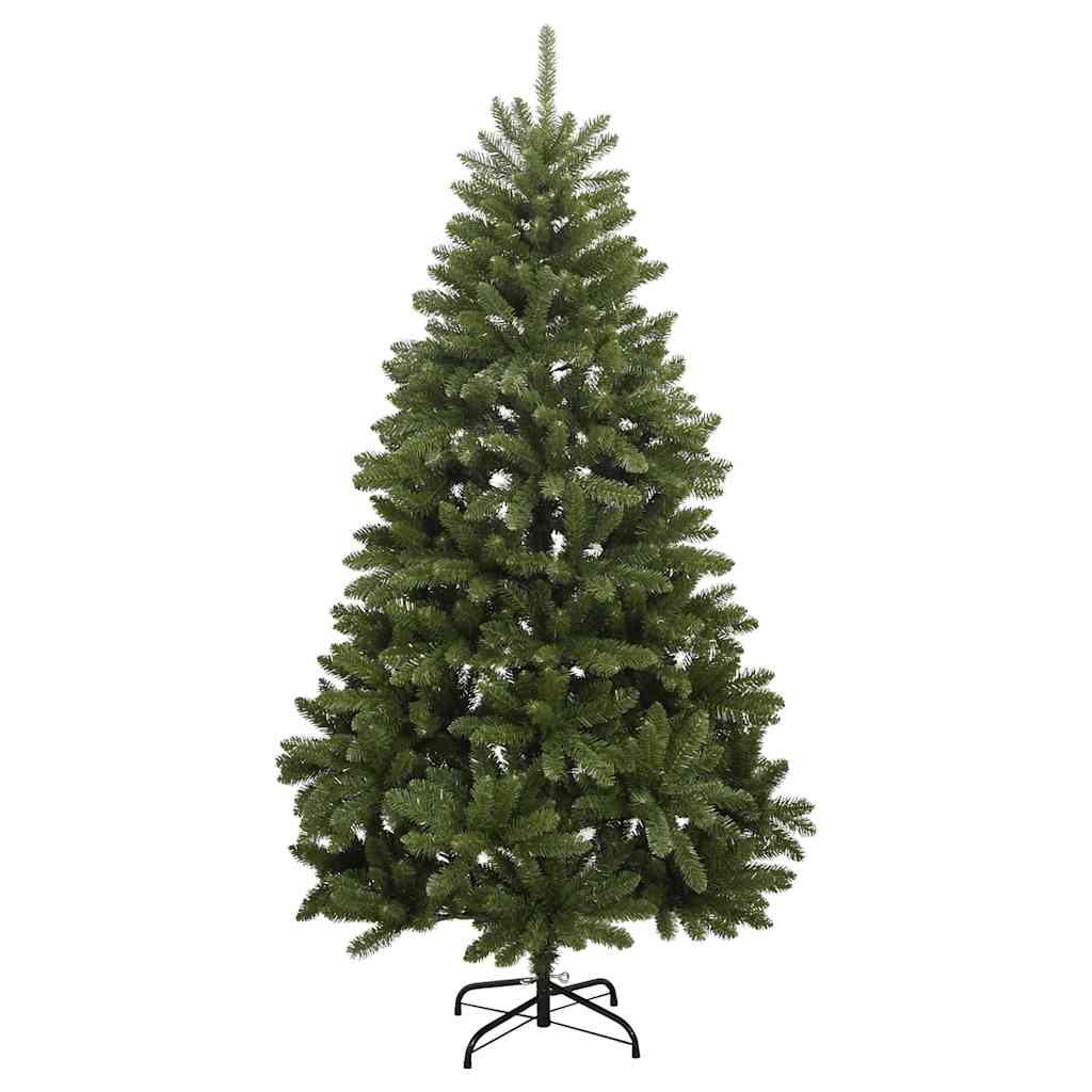 8721012279001_g_en_hd_4 vidaXL Artificial Hinged Christmas Tree with 300 LEDs & Ball Set 210 cm - Image 5