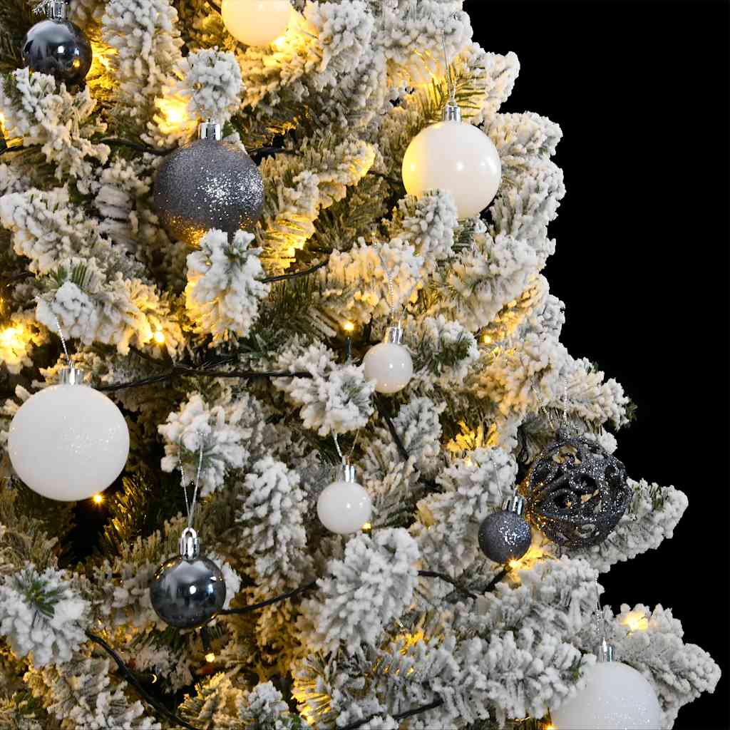 8721012279094_g_en_hd_2 vidaXL Artificial Hinged Christmas Tree 300 LEDs & Ball Set 180 cm - Image 3