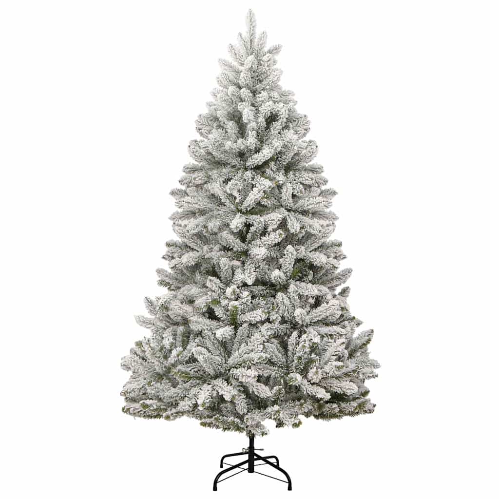 8721012279117_g_en_hd_4 vidaXL Artificial Hinged Christmas Tree 300 LEDs & Ball Set 240 cm - Image 5