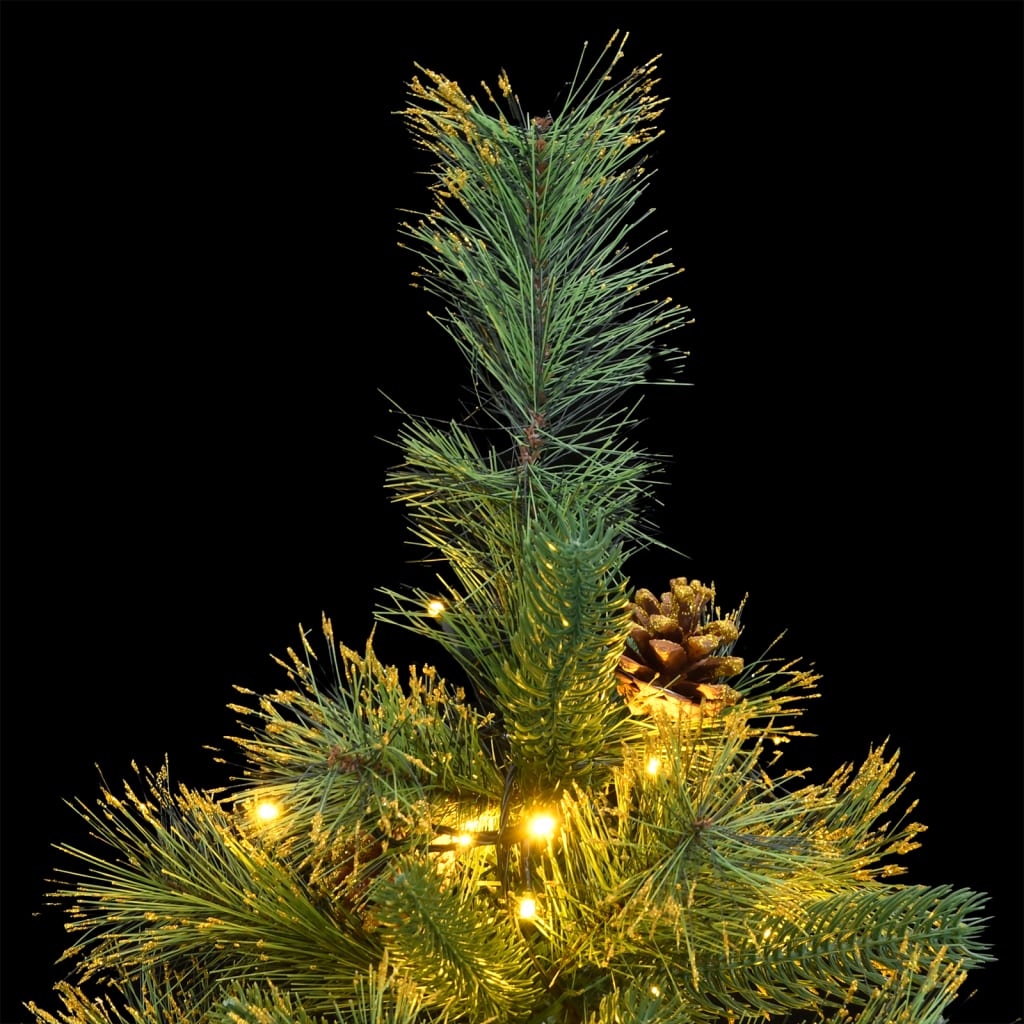 8721012279148_g_en_hd_1 vidaXL Artificial Hinged Christmas Tree 150 LEDs 120 cm - Image 2