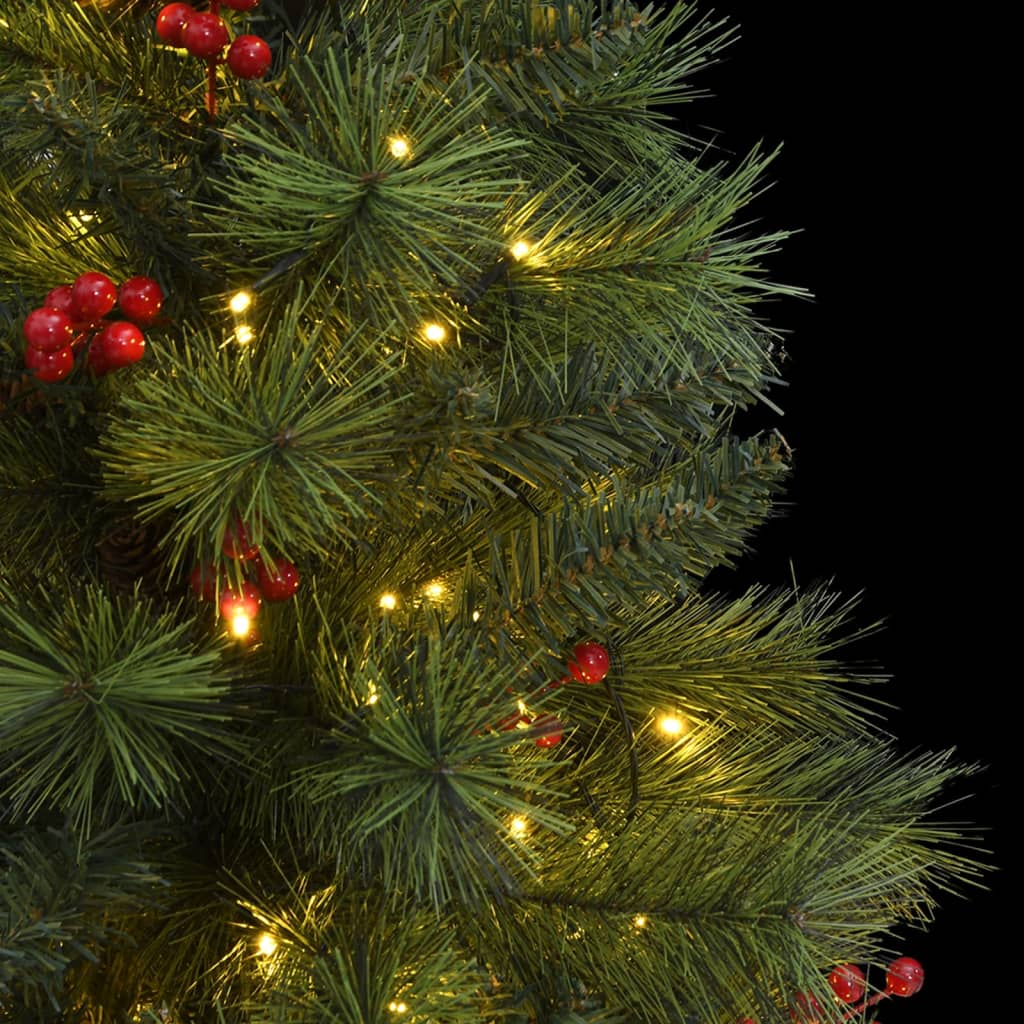 8721012279162_g_en_hd_2 vidaXL Artificial Hinged Christmas Tree 150 LEDs 120 cm - Image 3