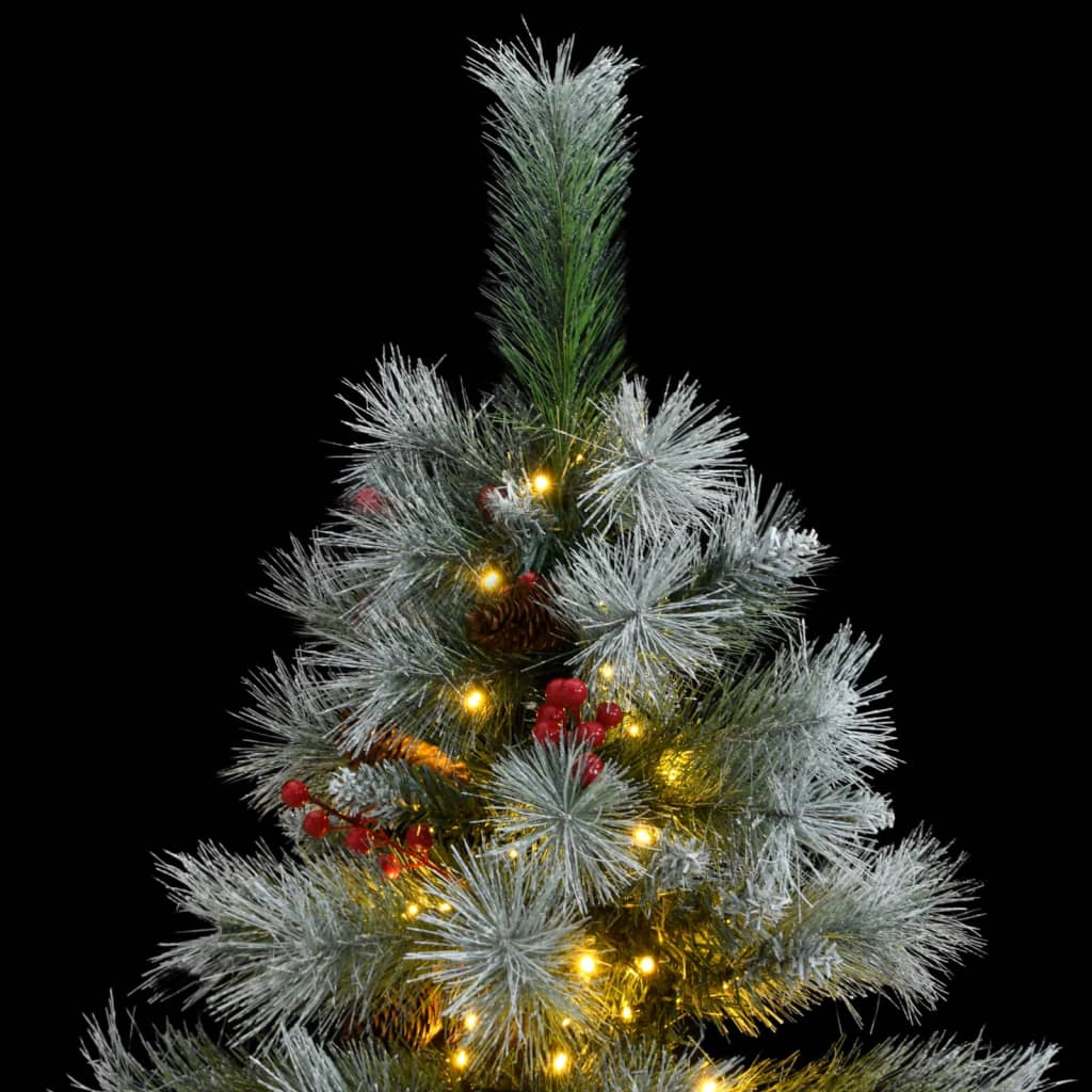 8721012279186_g_en_hd_1 vidaXL Artificial Hinged Christmas Tree 150 LEDs 120 cm - Image 2