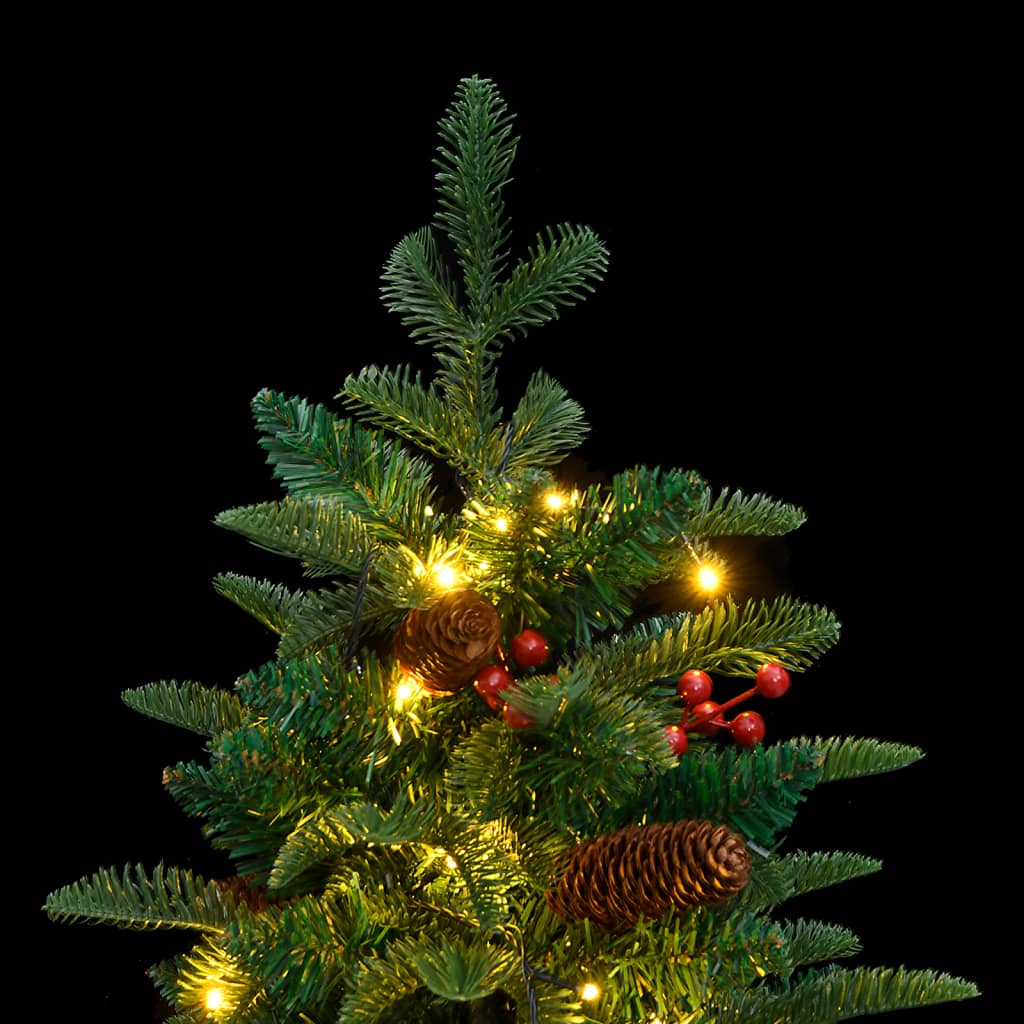 8721012281820_g_en_hd_2 vidaXL Artificial Hinged Christmas Tree 150 LEDs 120 cm - Image 3