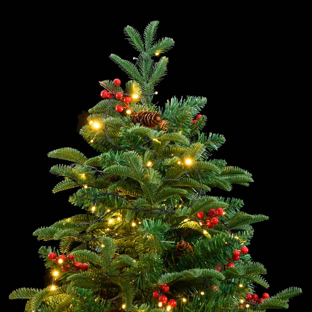 8721012282063_g_en_hd_2 vidaXL Artificial Hinged Christmas Tree 300 LEDs 180 cm - Image 3