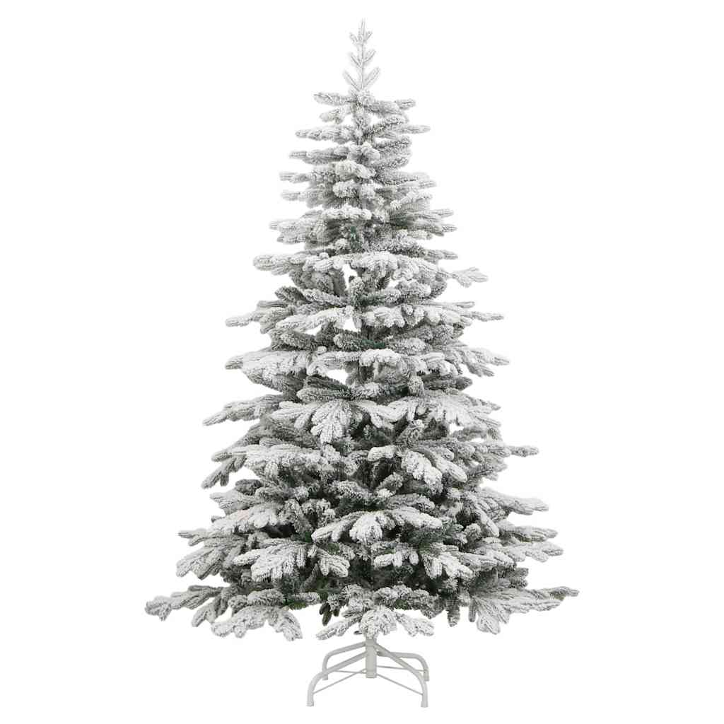 8721012282391_g_en_hd_4 vidaXL Artificial Hinged Christmas Tree 300 LEDs & Ball Set 180 cm - Image 5
