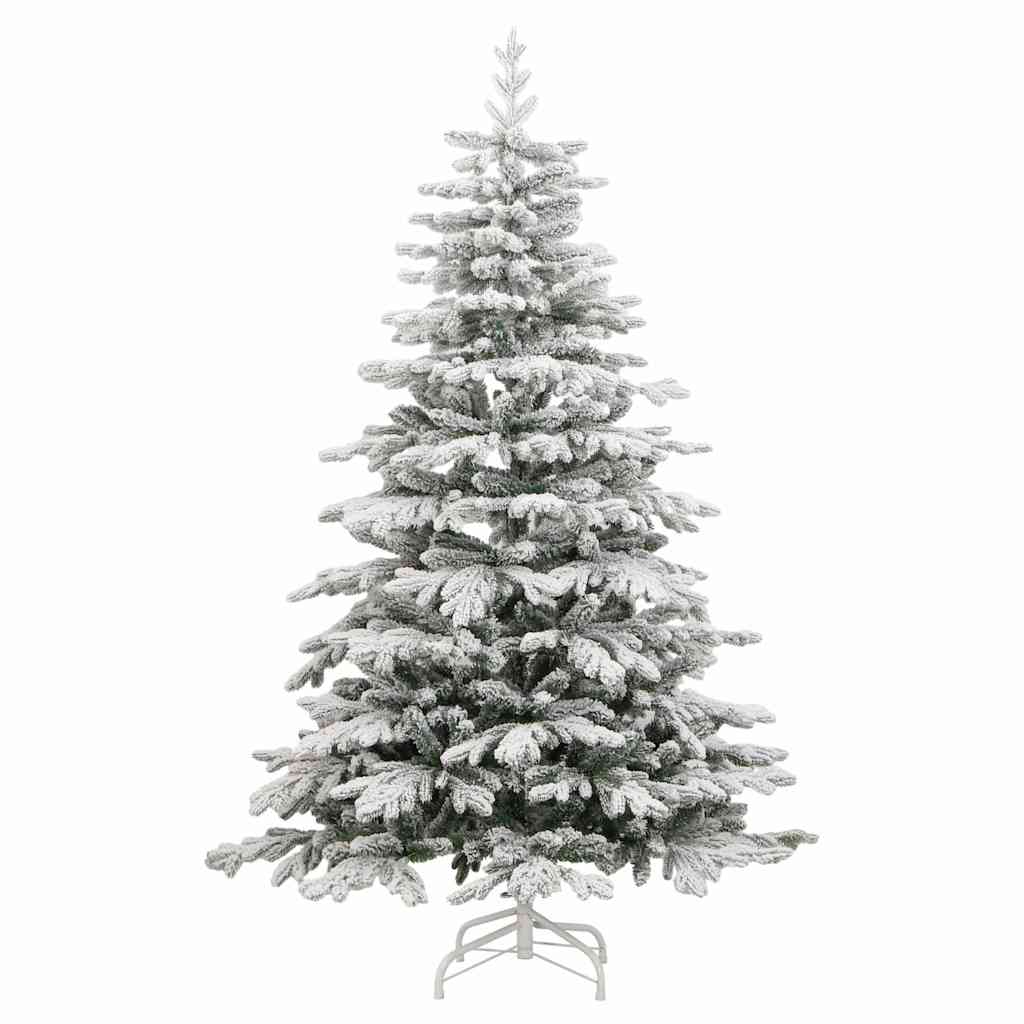 8721012282414_g_en_hd_4 vidaXL Artificial Hinged Christmas Tree 300 LEDs & Ball Set 240 cm - Image 5