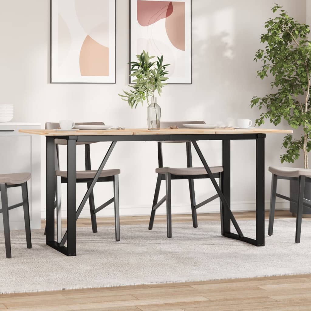 8721012282612_g_en_hd_1 vidaXL Dining Table Legs O-Frame 140x60x73 cm Steel - Image 3