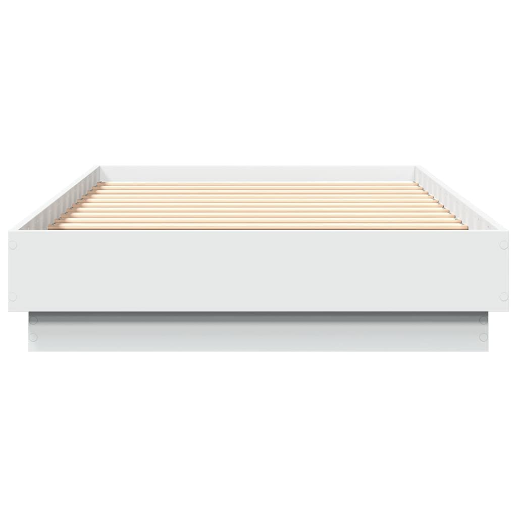 8721012286832_g_en_hd_2 vidaXL Bed Frame without Mattress White 90x190 cm Engineered Wood - Image 4