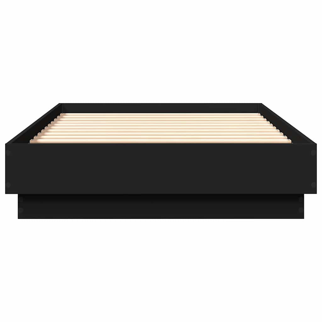 8721012286849_g_en_hd_2 vidaXL Bed Frame without Mattress Black 90x190 cm Engineered Wood - Image 4