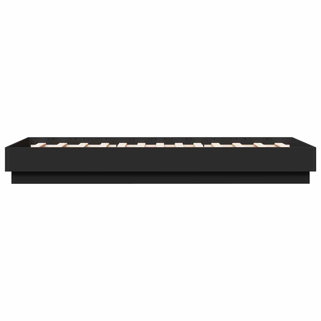 8721012286849_g_en_hd_3 vidaXL Bed Frame without Mattress Black 90x190 cm Engineered Wood - Image 5