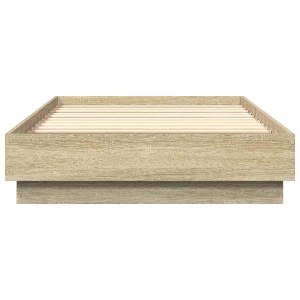 8721012286856_g_en_hd_2 vidaXL Bed Frame without Mattress Sonoma Oak 90x190 cm Engineered Wood - Image 4
