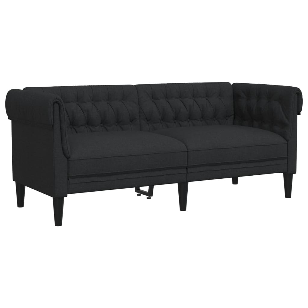 8721012288935_g_en_hd_2 vidaXL 2 Piece Sofa Set Black Fabric - Image 4