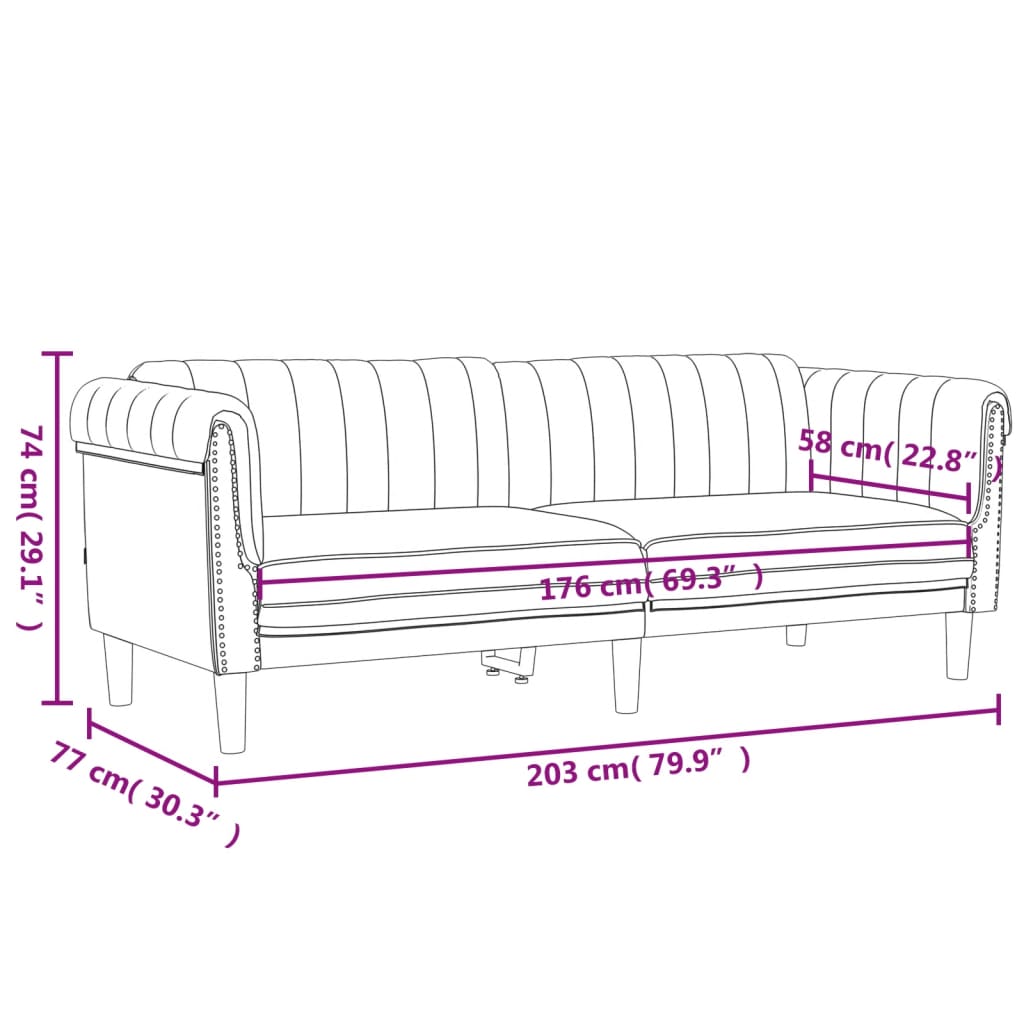 8721012289154_g_en_hd_6 vidaXL 2 Piece Sofa Set Black Velvet - Image 8