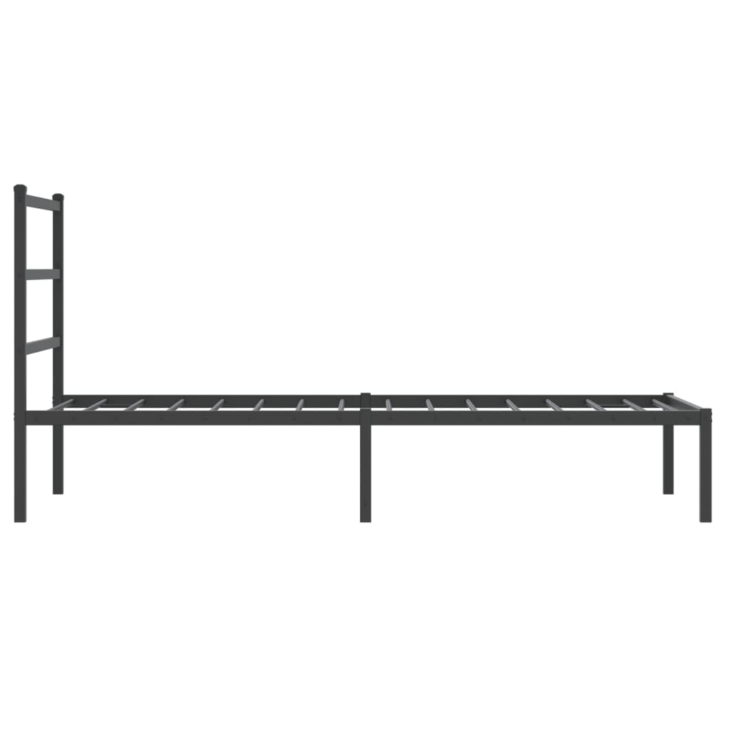 8721012302549_g_en_hd_4 vidaXL Metal Bed Frame without Mattress with Headboard Black 90x190 cm - Image 6