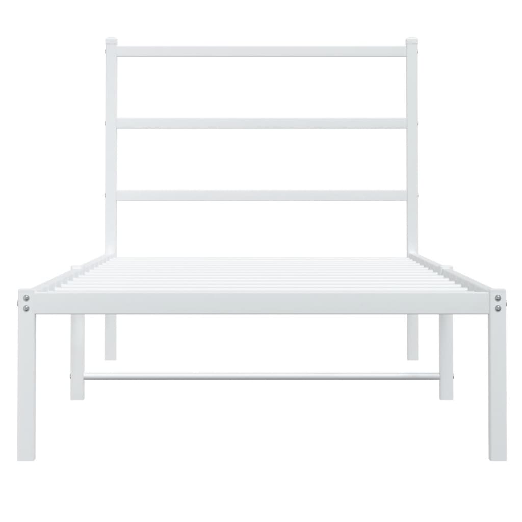 8721012303034_g_en_hd_3 vidaXL Metal Bed Frame without Mattress with Headboard White 90x190 cm - Image 5