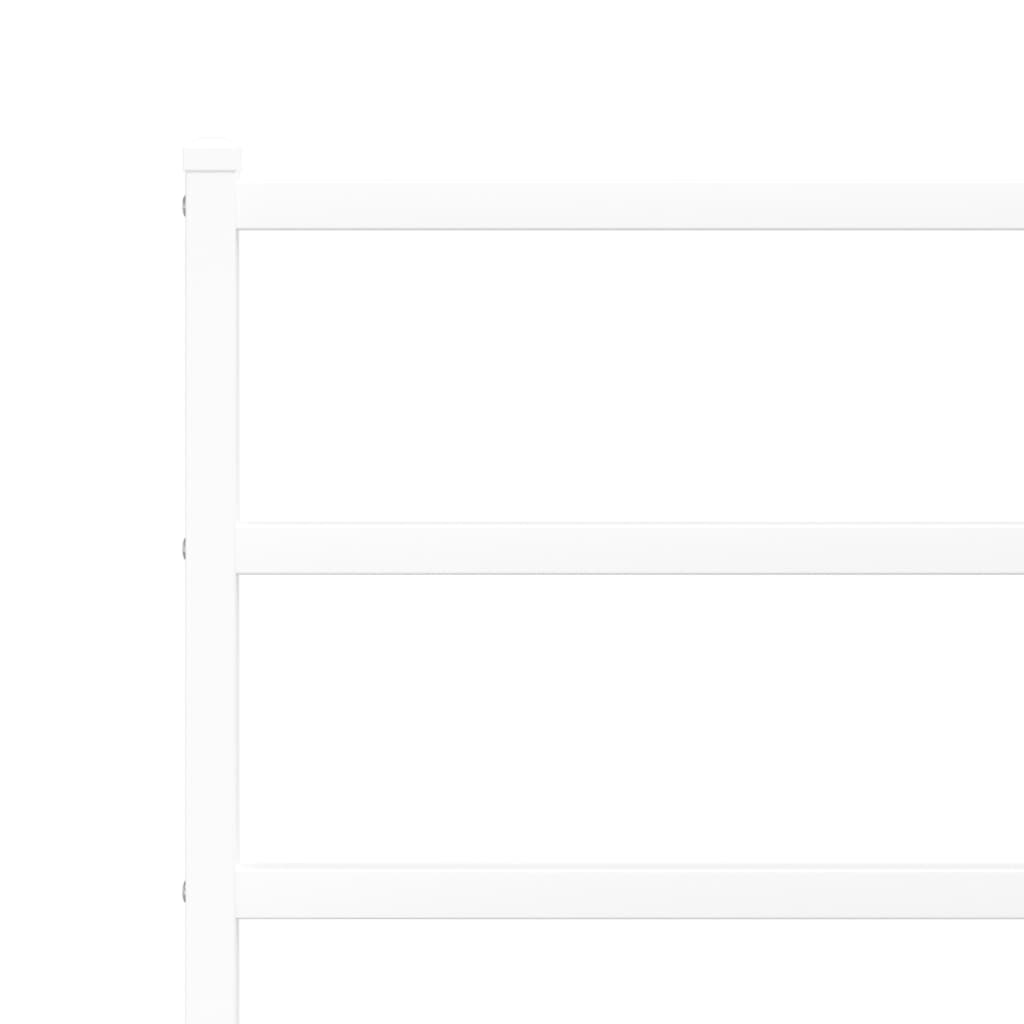 8721012303157_g_en_hd_6 vidaXL Metal Bed Frame without Mattress with Headboard White 183x203 cm King - Image 8