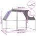 vidaXL Chicken Cage Silver and Grey 3x2x2 m Galvanised Steel - Image 4