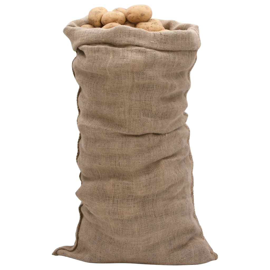 8721012307520_g_en_hd_1 vidaXL Jute Sacks 10 pcs 65x135 cm 100% Jute 220 gsm - Image 2