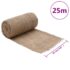 vidaXL Jute Roll 0.25x25 m 100% Jute 200 gsm - Image 7