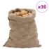 vidaXL Jute Sacks 30 pcs 60x105 cm 100% Jute 220 gsm