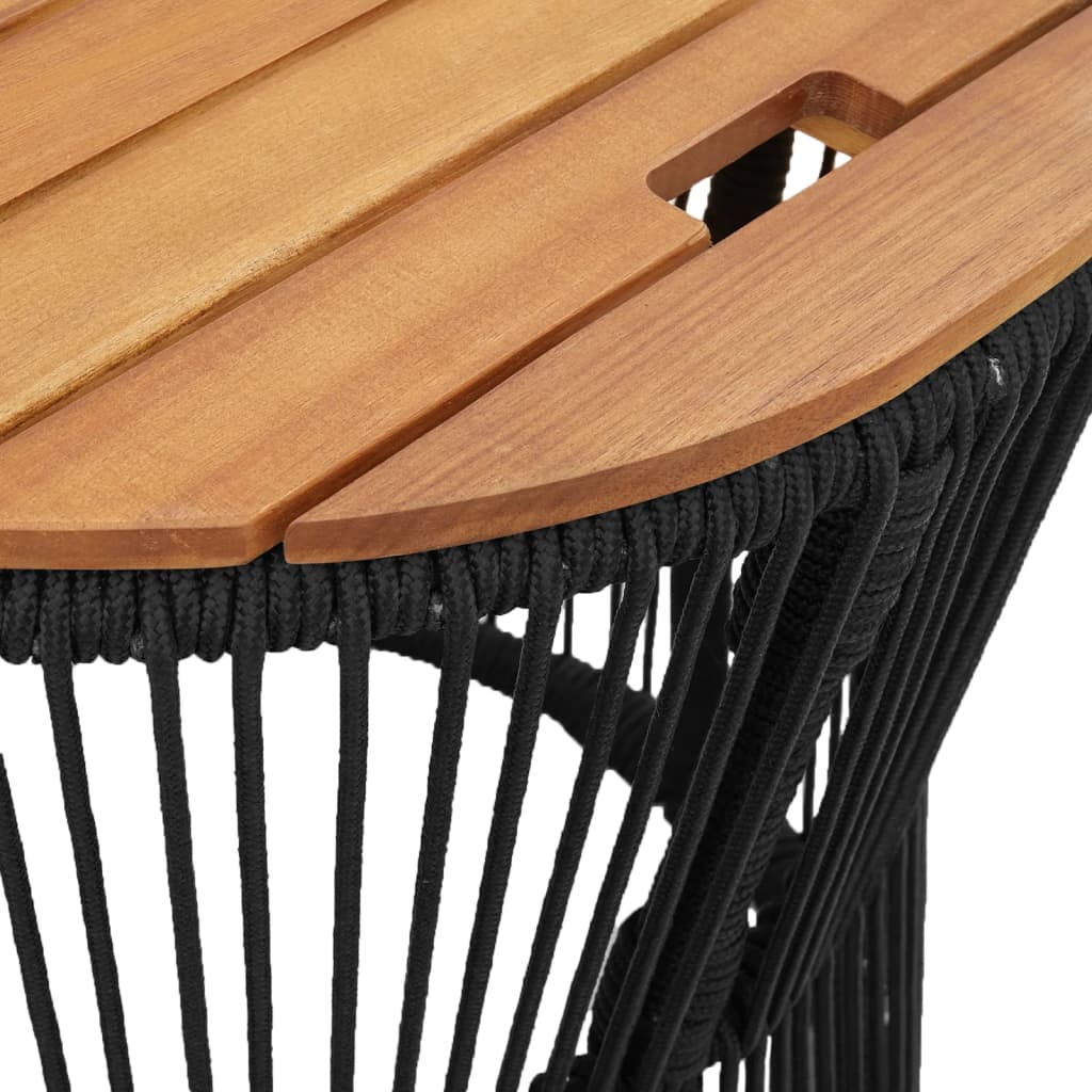8721012308275_g_en_hd_6 vidaXL Garden Side Tables 2 pcs with Wooden Top Black Poly Rattan - Image 8
