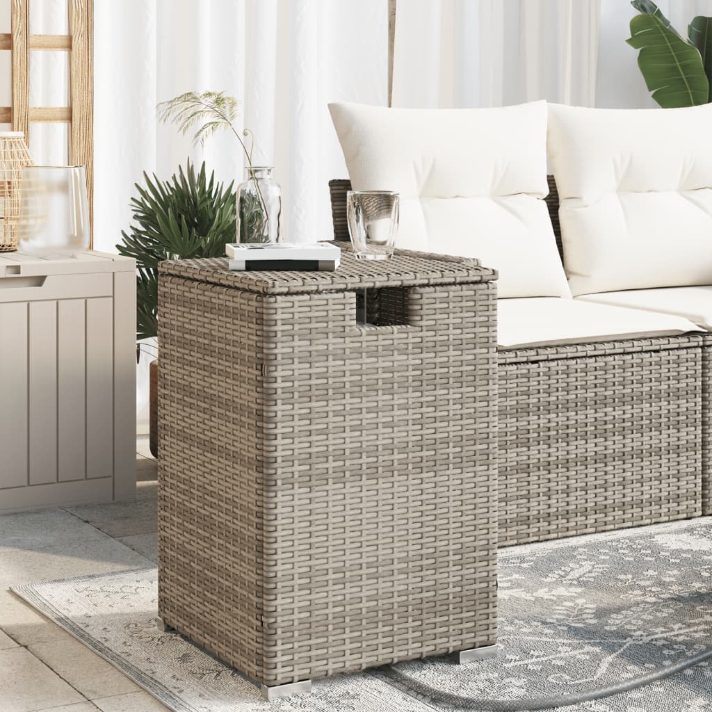 8721012308329_m_en_hd_1 vidaXL Propane Tank Cover Table Grey 40x40x60 cm Poly Rattan - Image 1