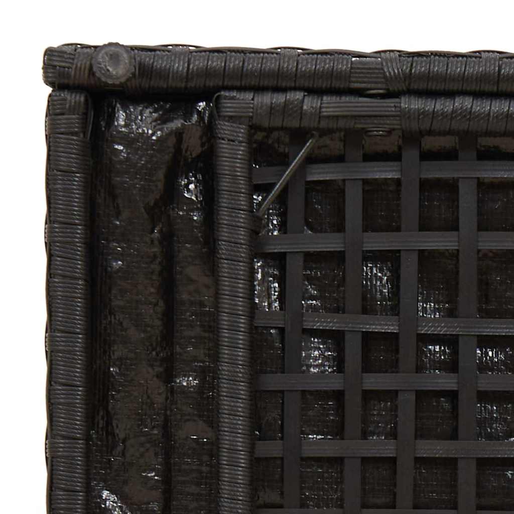 8721012309050_detail_en_hd_3 vidaXL Cushion Box with Storage Black 50 x 50 x 50 cm Poly Rattan - Image 10