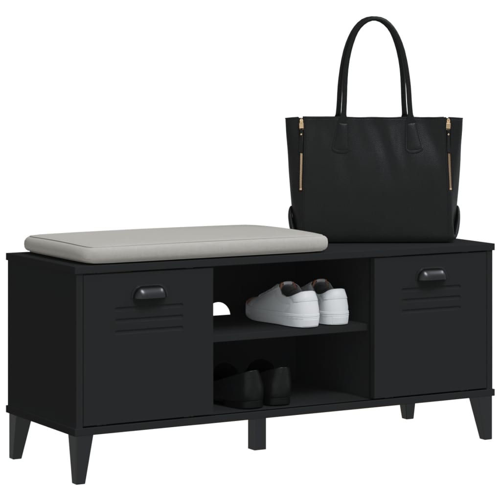 8721012310322_g_en_hd_2 vidaXL Shoe Bench VIKEN Black 106x35x45 cm Engineered Wood - Image 4